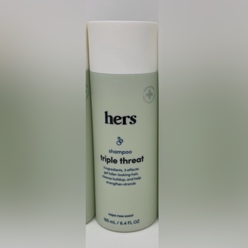 HERS Triple Threat Shampoo Rose quartz
